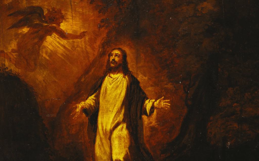 The agony in garden - Jesus Chris Paintingt