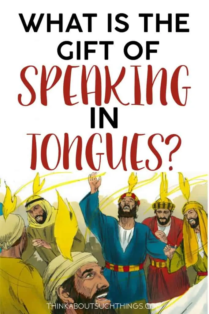 speaking in tongues bible