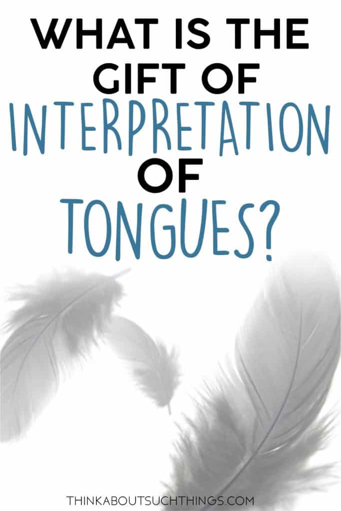interpretation of tongues