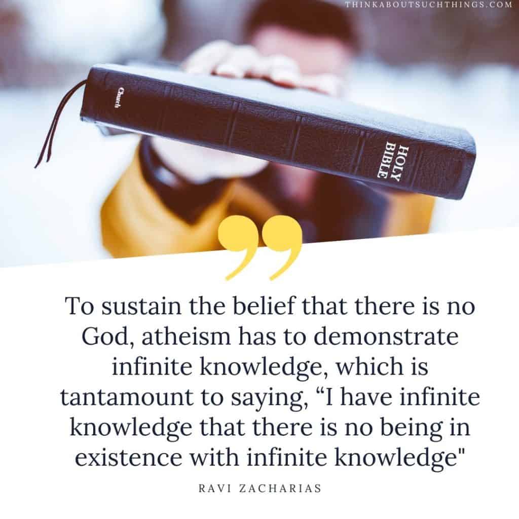 ravi zacharias quotes on atheism