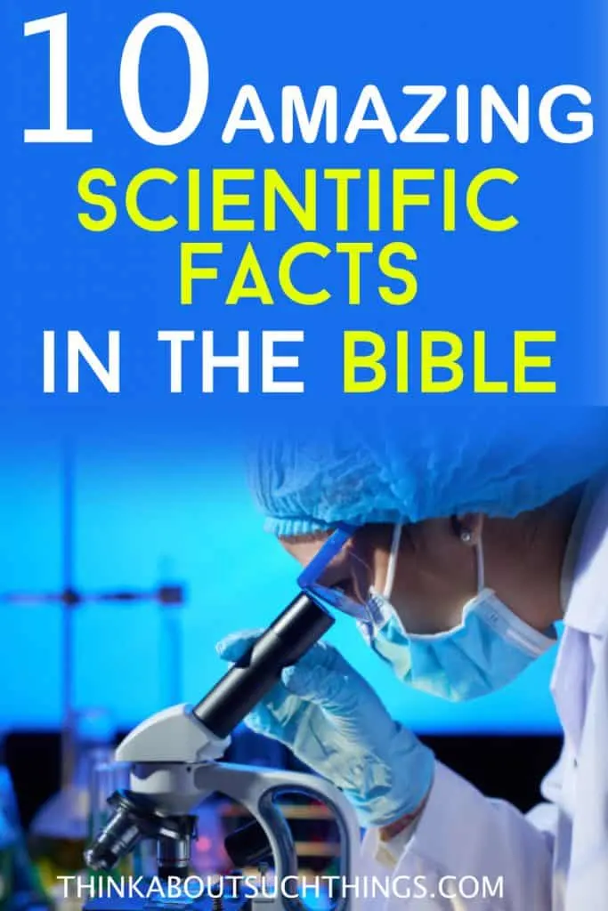 scientific facts in the Bible