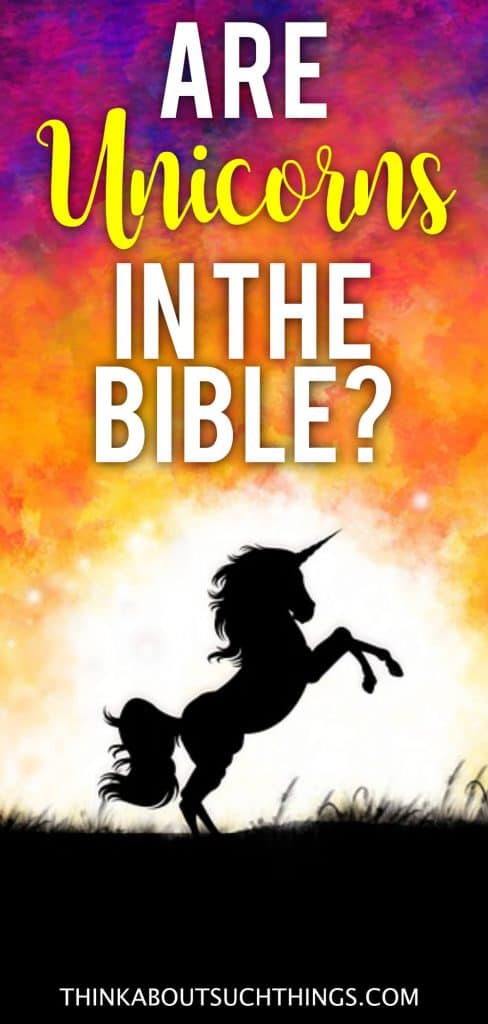 Unicorns in the Bible