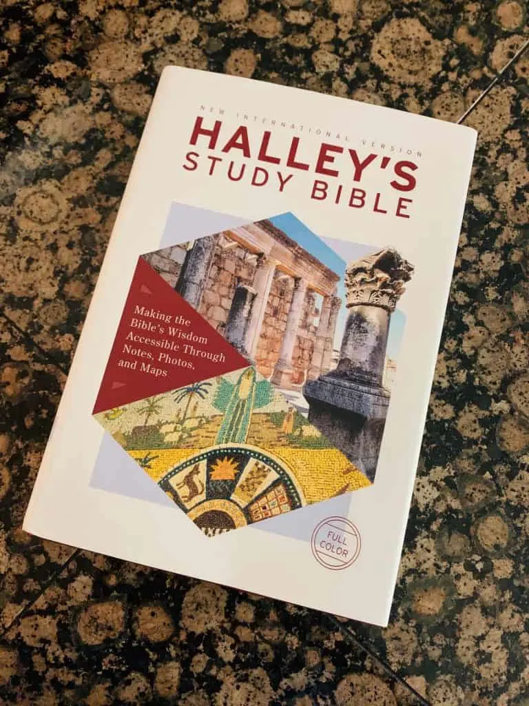 Front view of Hardcover Halley's Study Bible