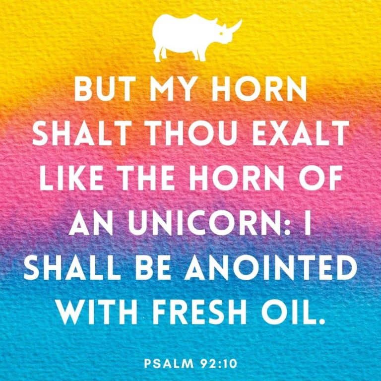 Are Unicorns In The Bible? Think About Such Things