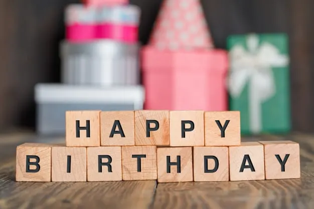 christian birthday quotes - Blocks that say happy birthday