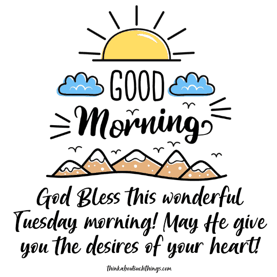 Tuesday blessings