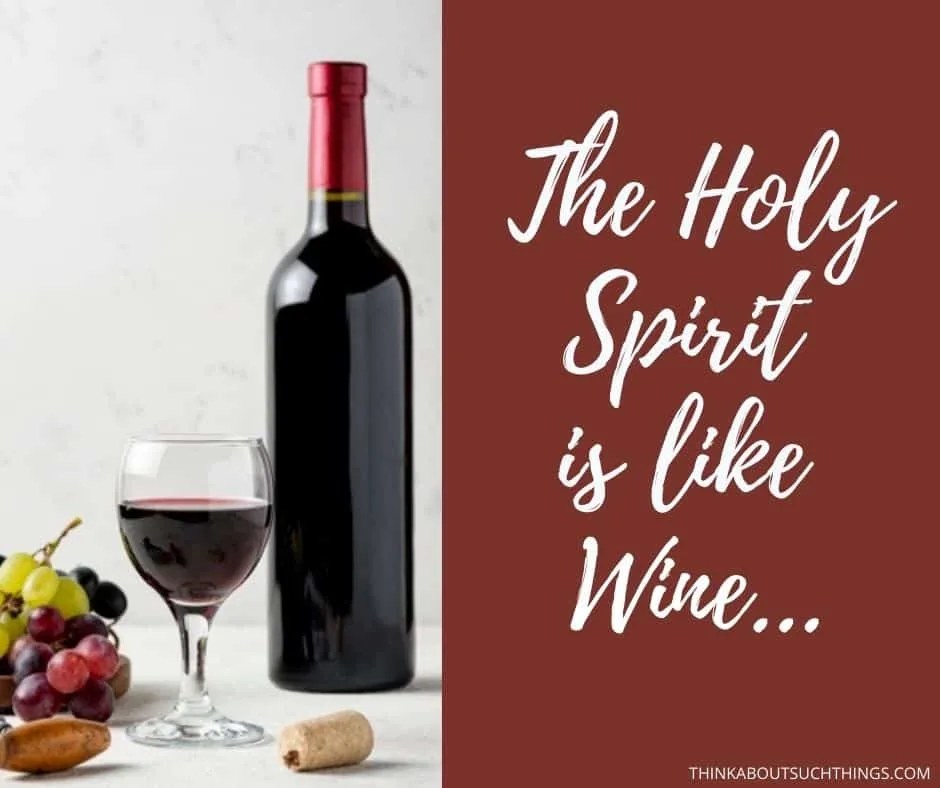 Symbols of the Holy Spirit : Wine
