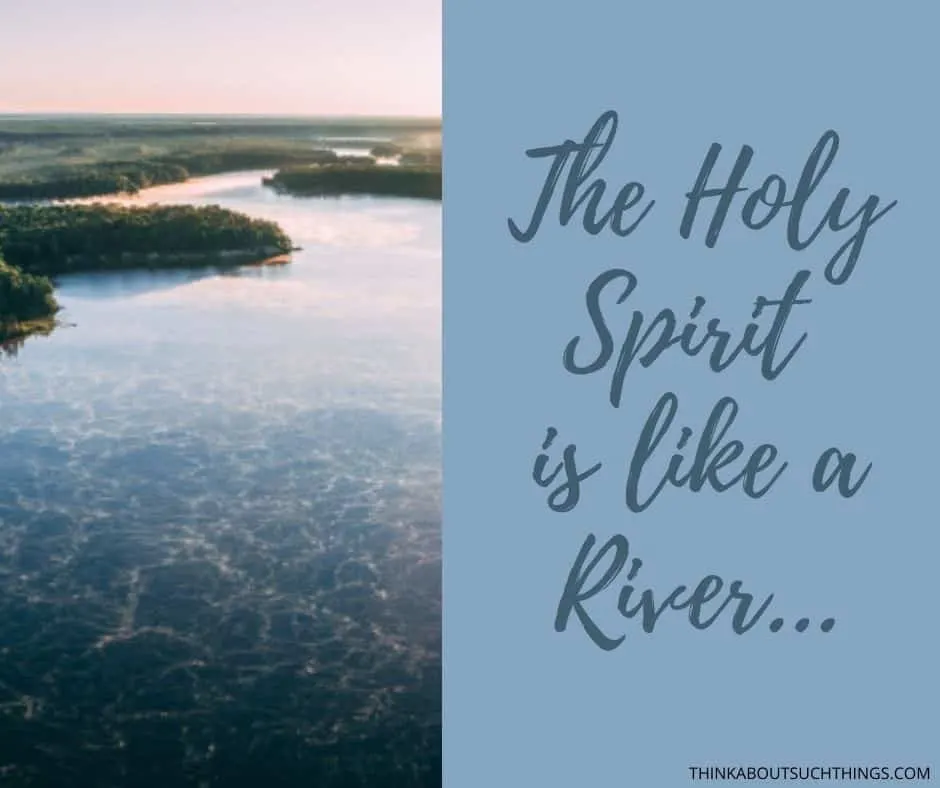 symbolism of the holy spirit river