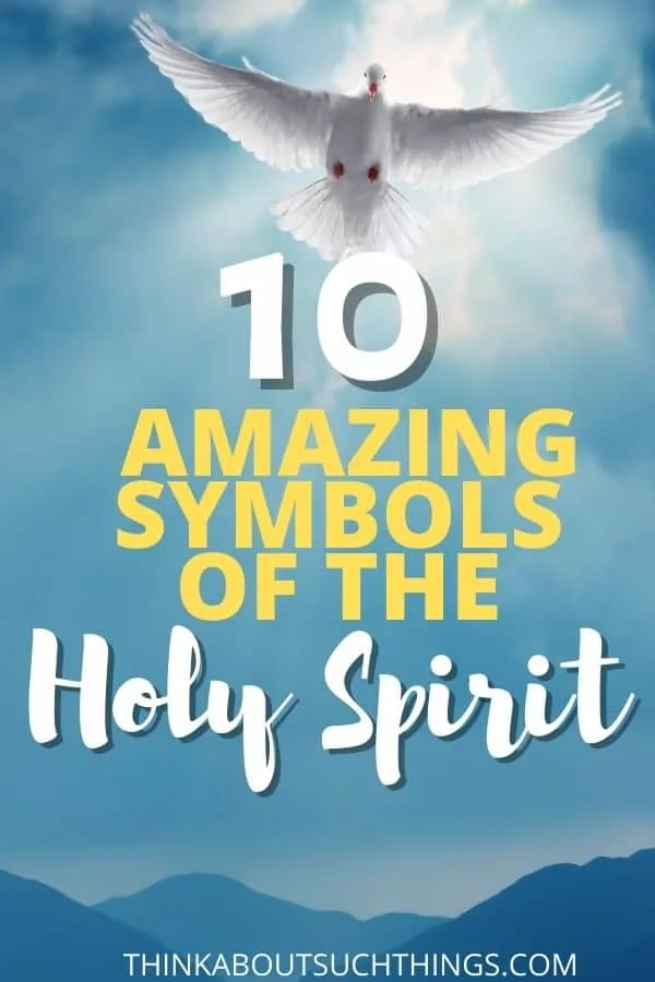 holy spirit symbols water