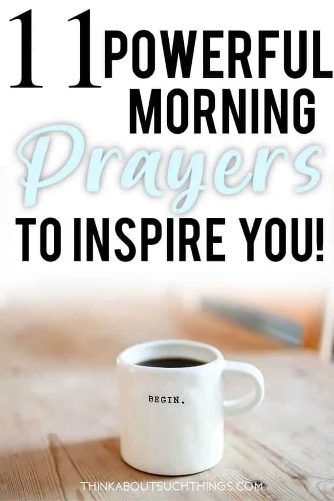 Morning prayer quotes