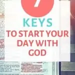 Start your day with God