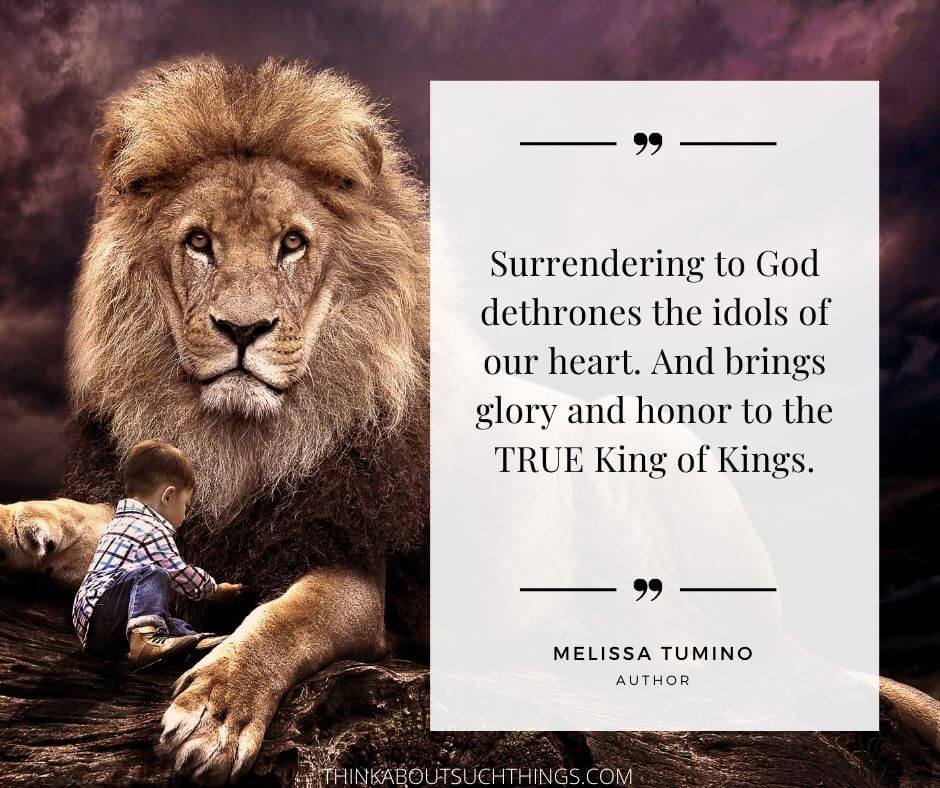 Surrendering to God 