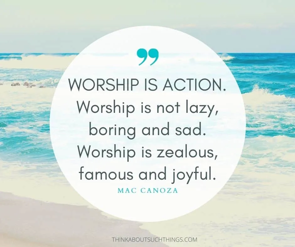 quotes on worship christian