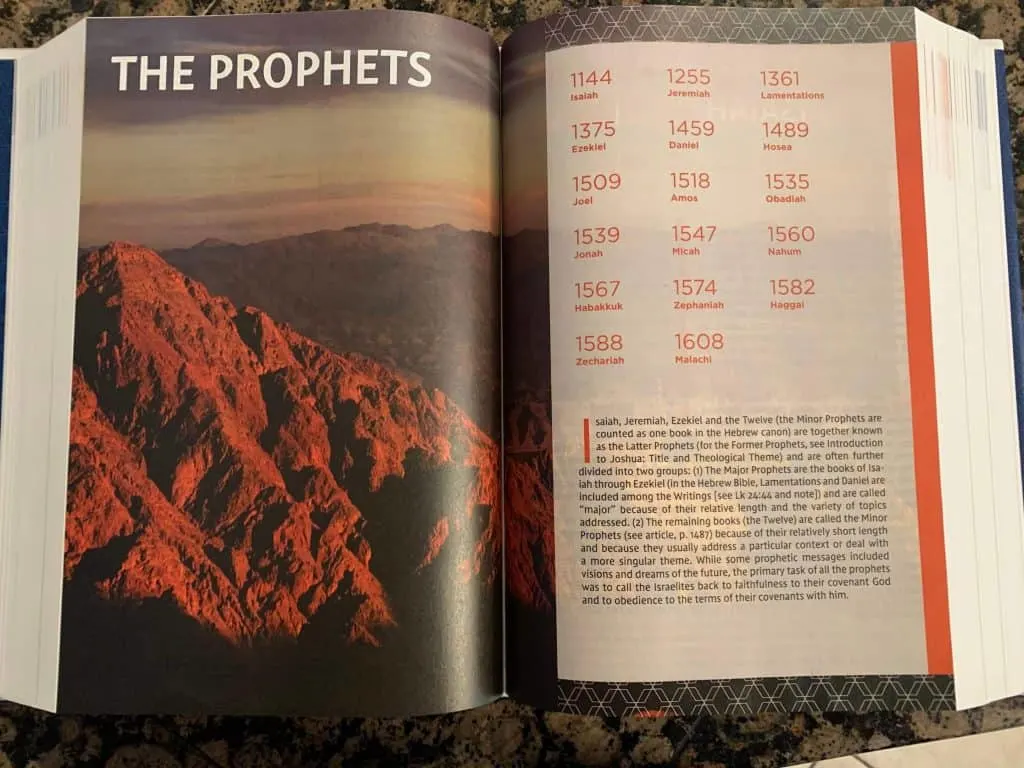 NIV Study Bible prophets