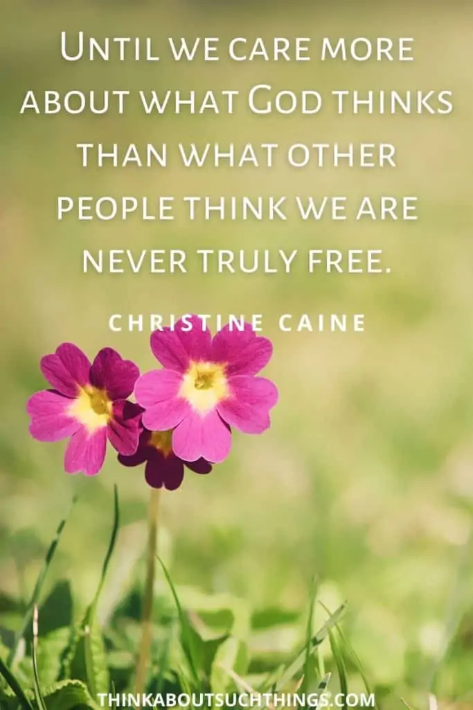 Quotes by Christine Caine about freedom