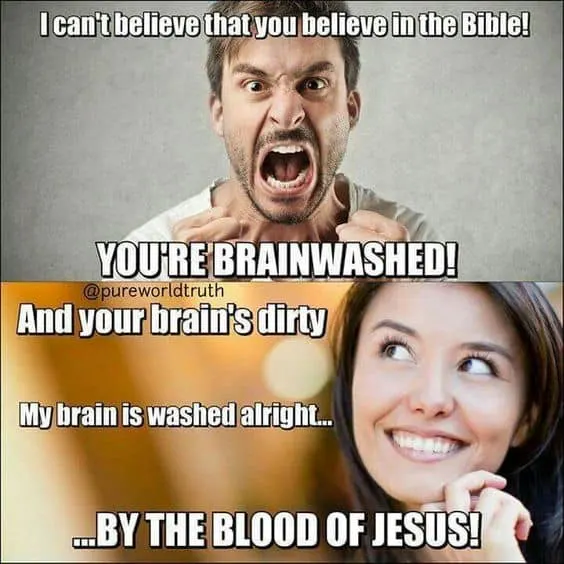 Christian Meme brainwashed