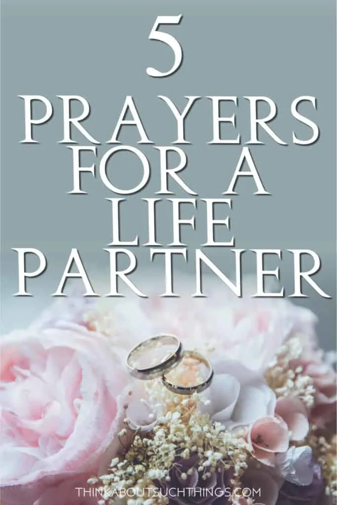 prayers for life partner