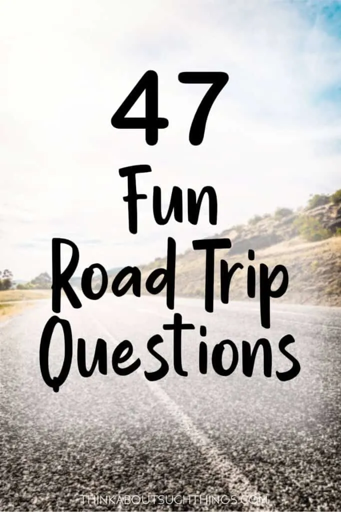 road trip questions