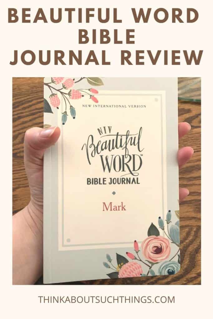 Beautiful Word Bible Journal - Mark (Review)