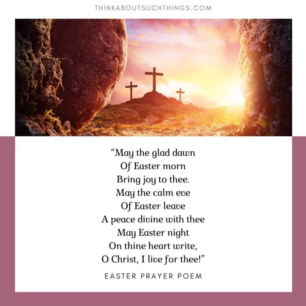 Easter prayers and poems