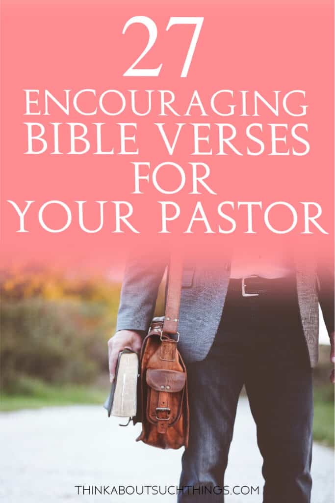 Bible Verses for Pastors 