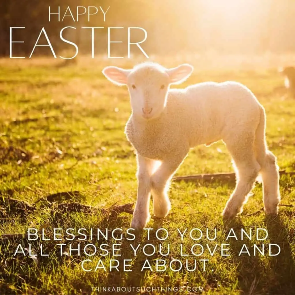 Short easter blessings