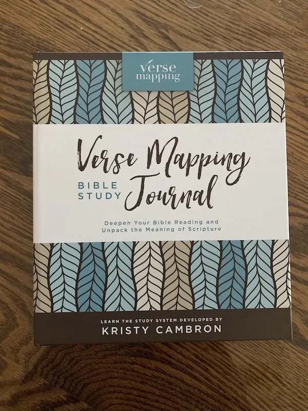verse mapping journal