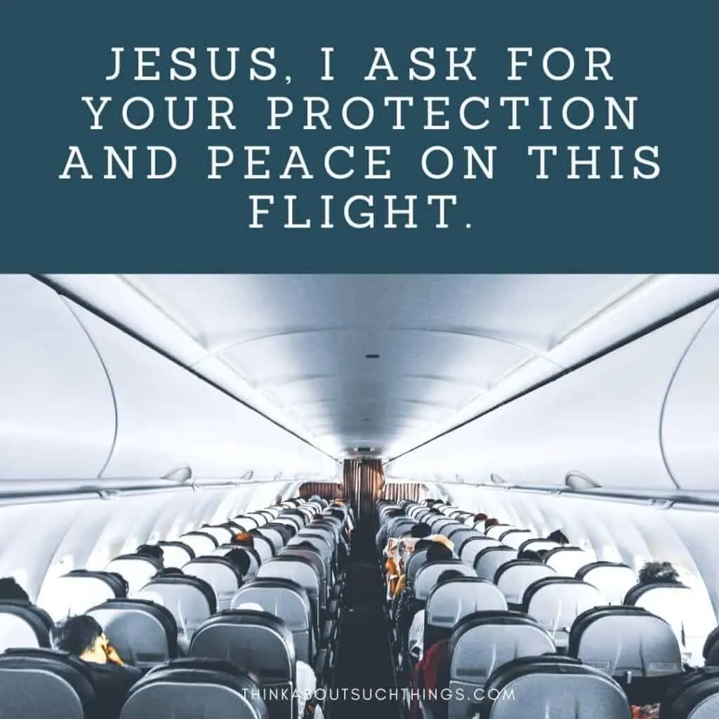 prayer for safe flight