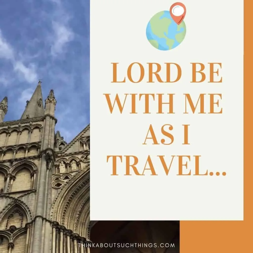 Prayer for travellers