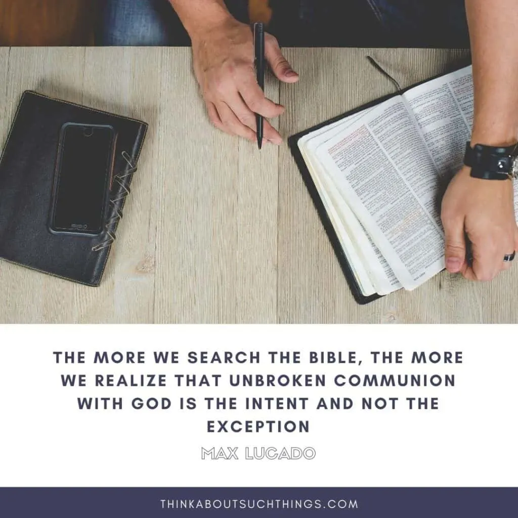 Quotes on the bible by max lucado
