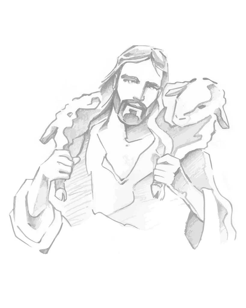 Jesus as a pastor or shepherd - one of the offices of the fivefold ministry