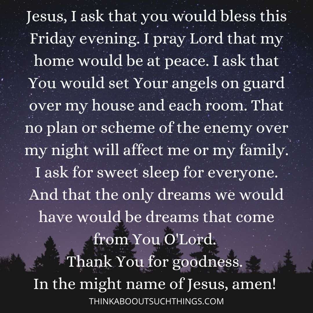 Friday Prayer: Powerful Prayers To Declare And Share [With Images] | Think About Such Things