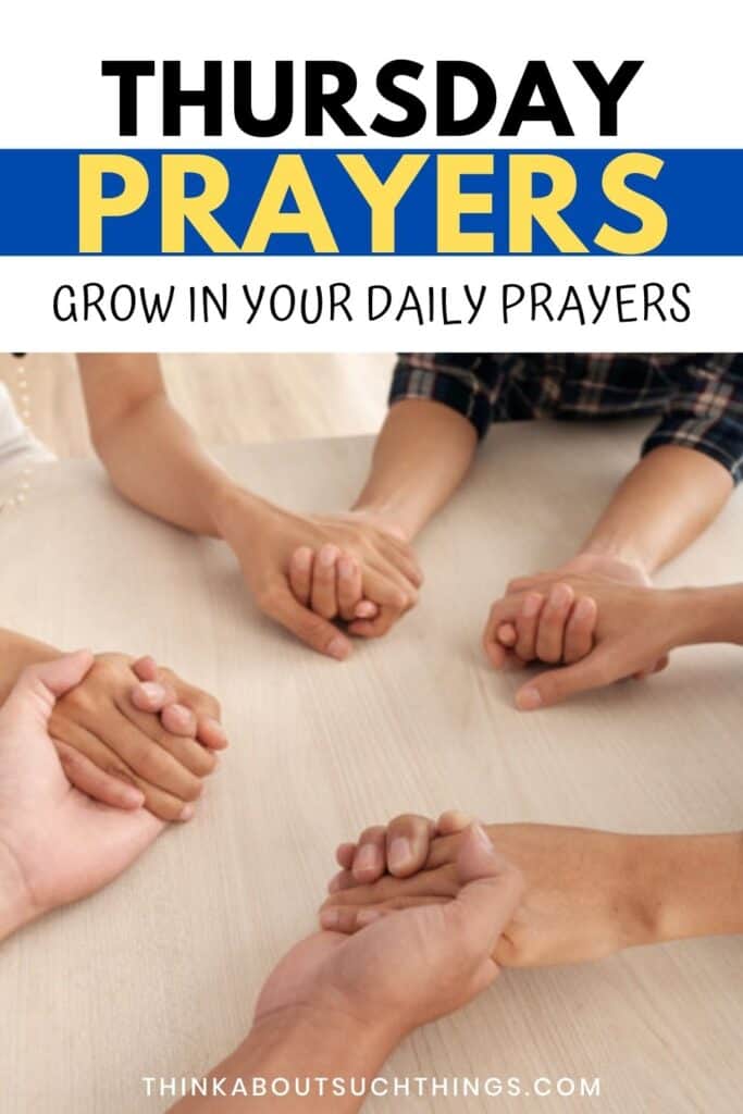 Thursday Prayer