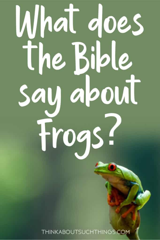 Frogs In The Bible: Pictures, Meaning, And Other Facts | Think About Such  Things