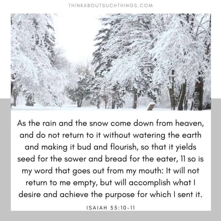 22 Interesting Winter Bible Verses | Think About Such Things