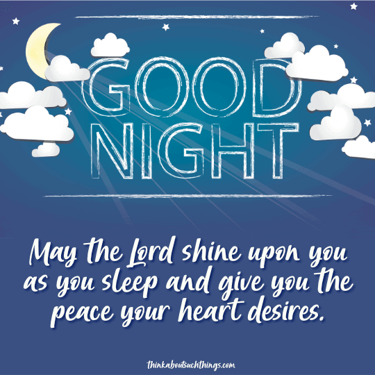 Good night blessings images