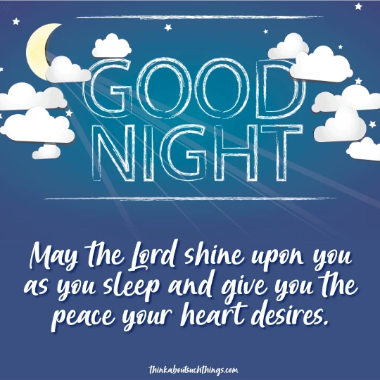 20 Goodnight Blessings To Share With Loved Ones [With Images] | Think ...