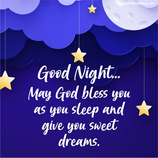 Good night god bless