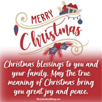 27 Christmas Blessings To Share During The Holidays [With Images ...