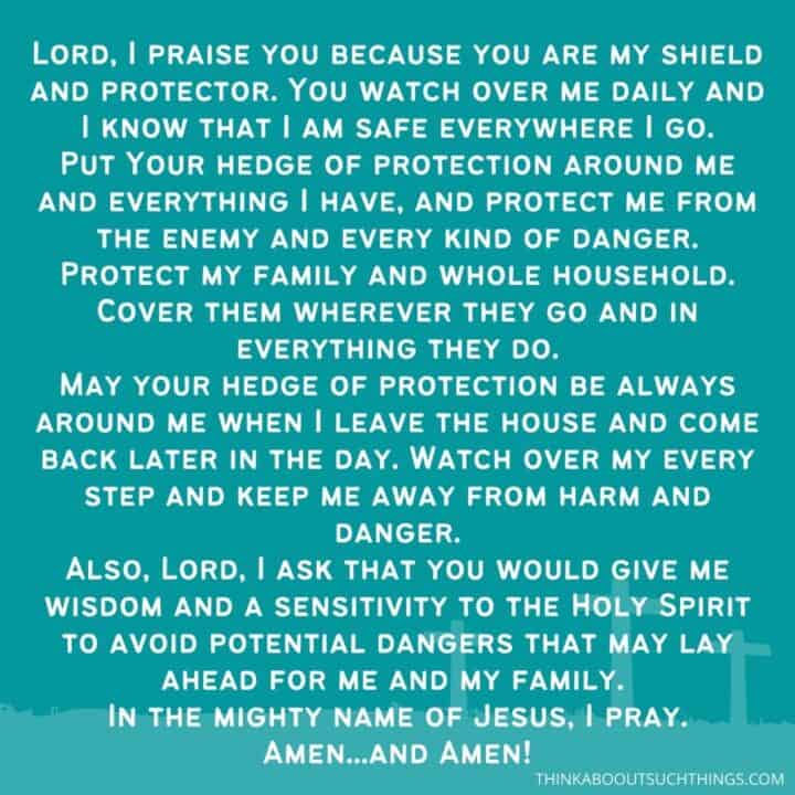 The Hedge Of Protection: What It Is And How To Pray For One | Think ...