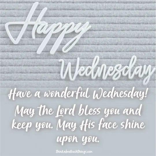 wednesday blessings image
