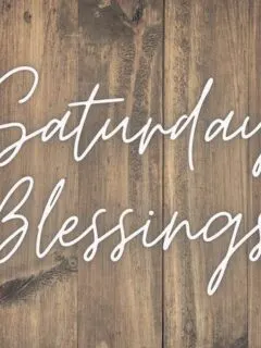 Happy saturday blessings