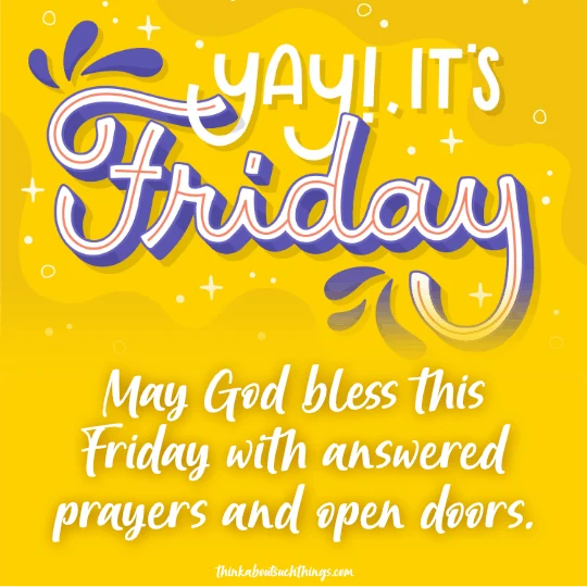 Friday blessings quotes