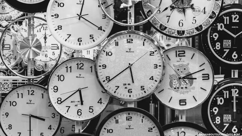 clocks time for God