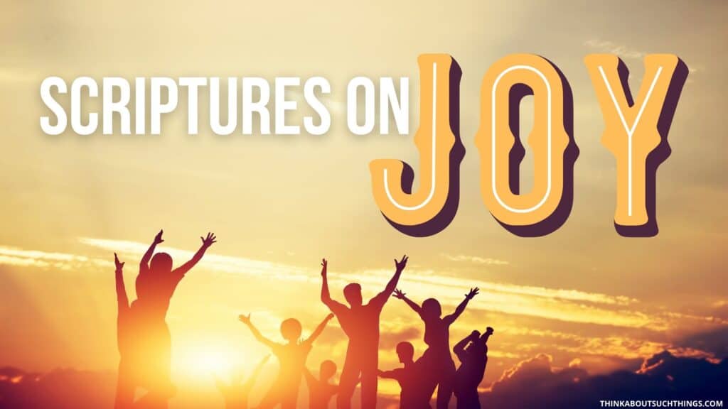 scriptures on joy