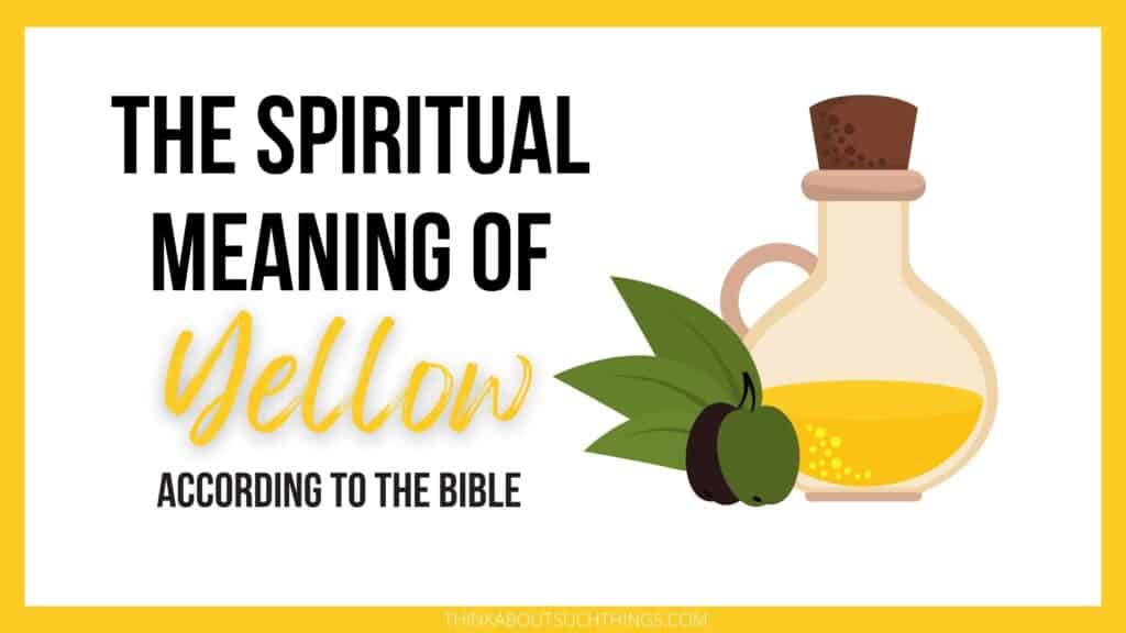 spiritual meaning of yellow