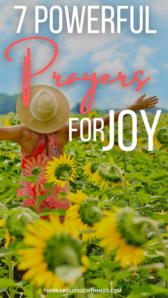 Prayers for Joy