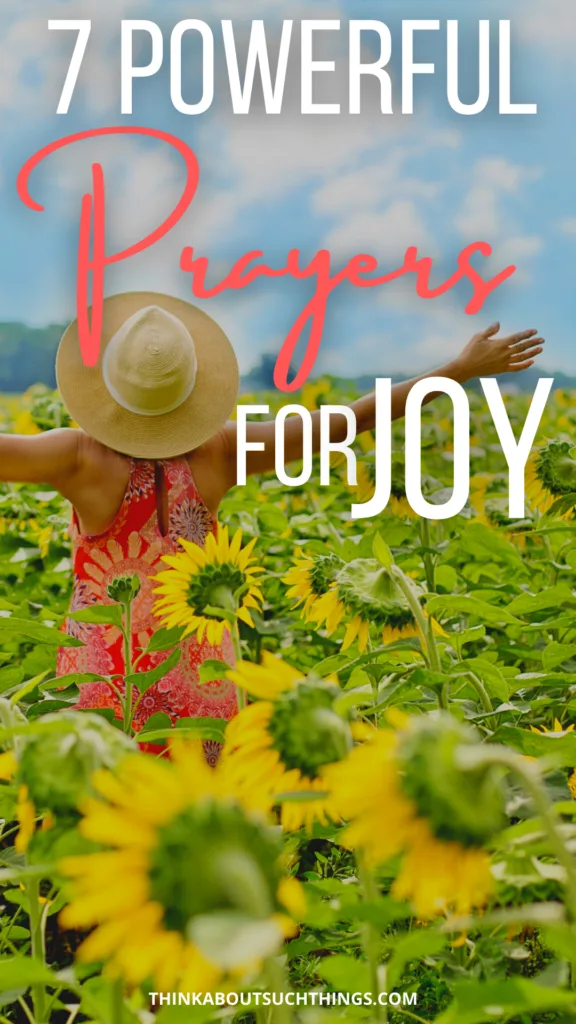 Prayers for Joy