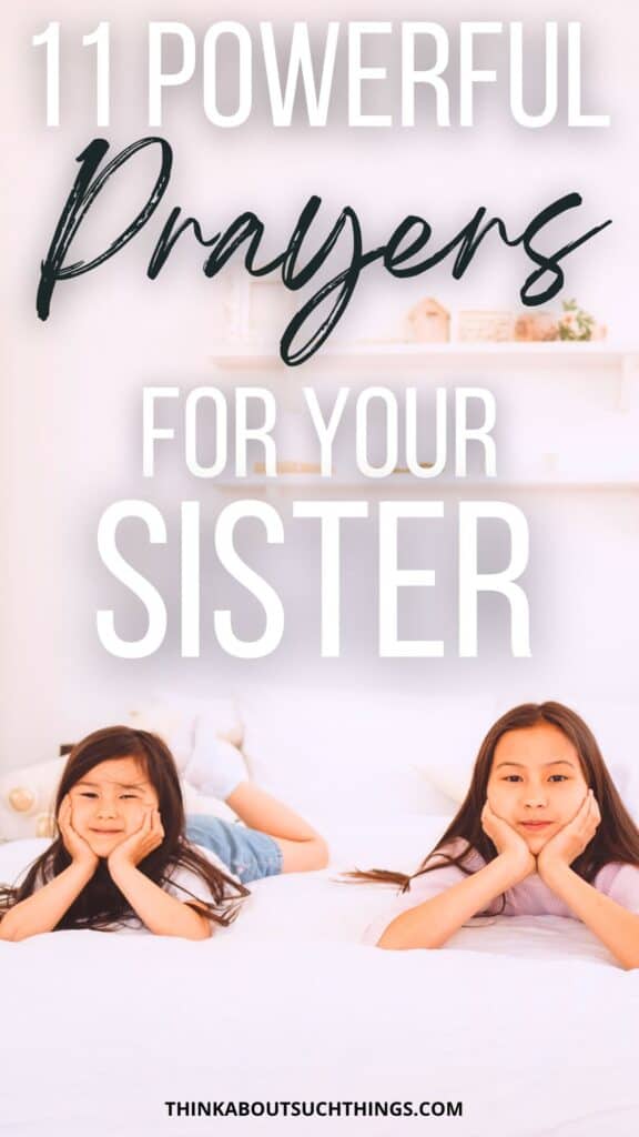 Prayers for Your Sister