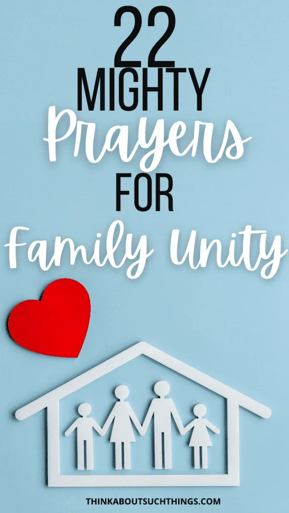 bible verses about family unity